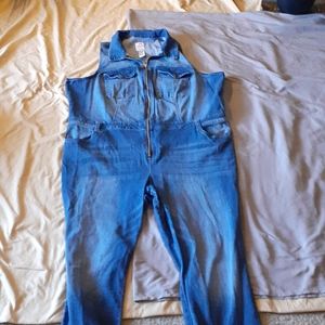 Almost Famous Jean Jumpsuit